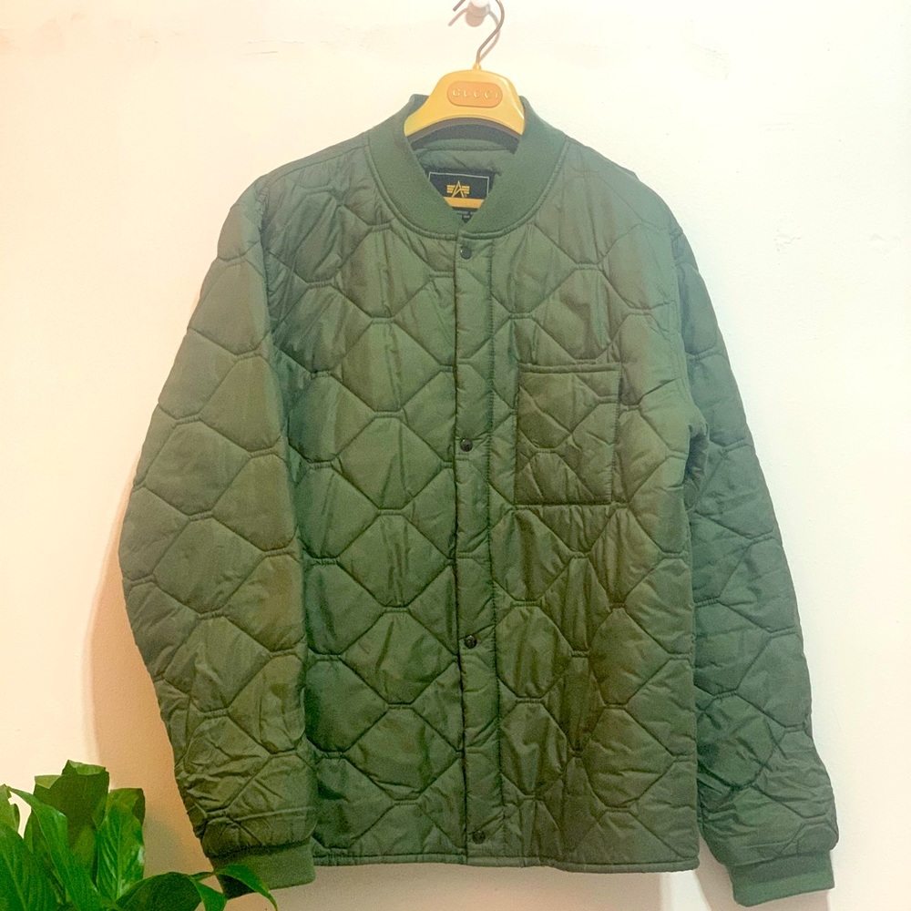 Vintage Military Over-Sized Quilted Liner Jacket
